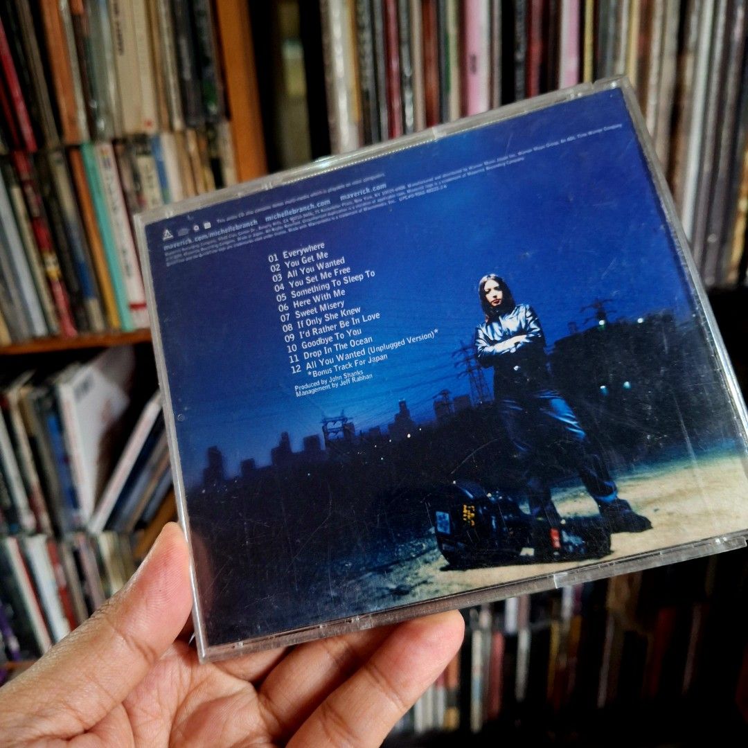 Michelle branch (Category: CDs & DVDs) located in Caloocan City. Submitted by collectionsitems (Listing ID 1470658167, Image 2). Description: Welcome to our shop KEY NECTION A DISCTION MUSIC AND VIDEO STORE! 👝Posted items are on hand. 💿🎧🎵💽🎷📽🎥 CD'S / DVD's Books & VINYL are all imported made in uk our local opm album and original in mint to nearmint & unsealead sealed brand new 🛒Pls add to cart to check stocks availability. 💵We sell qual