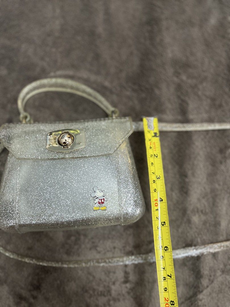 Mickey Mouse Glittery Jellybag (Category: Babies & Kids Fashion) located in Paranaque City. Submitted by regina_sy (Listing ID 1470619995, Image 3). Description: MOP: GCASH J&T Express delivery (SF c/o BUYER) NO WW photo 📍Pque MM.