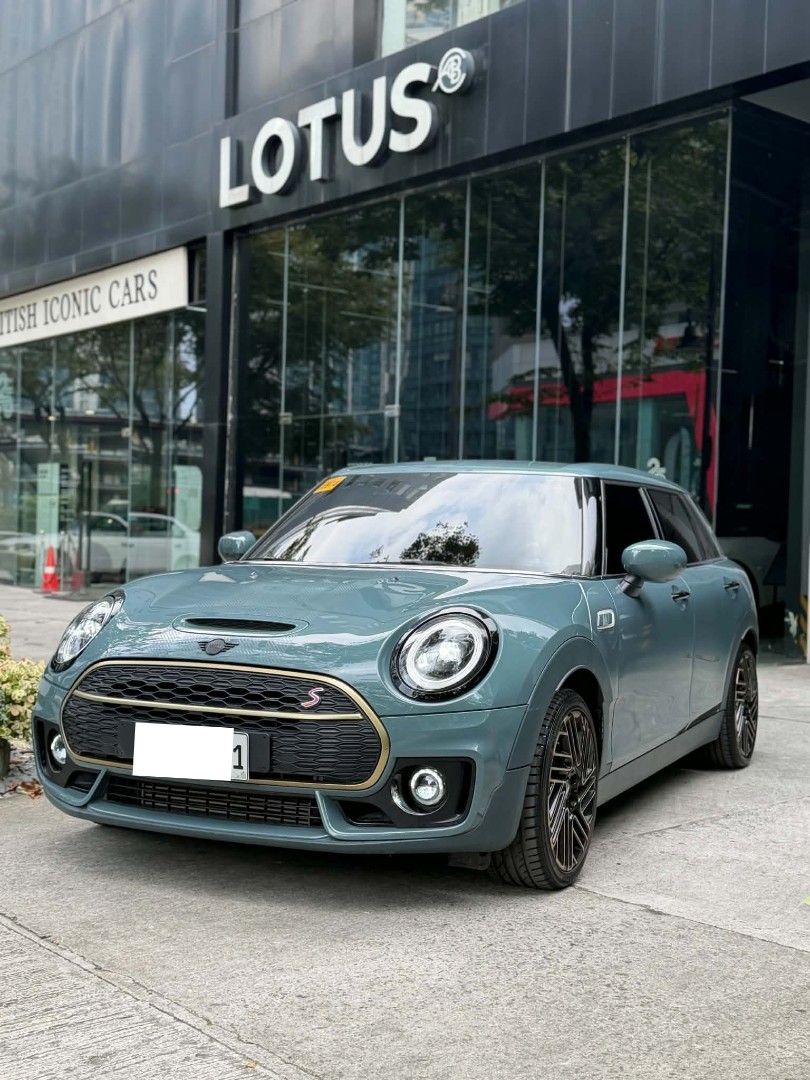 MINI Cooper S Clubman Untold Edition Auto (Category: Used Cars) located in Bulacan. Submitted by escalonakcn (Listing ID 1470581086, Image 1). Description: 2024 Mini Cooper S Clubman Untold Edition 2.0- liter 4 cylinder MINI TwinPower Turbo engine ✅️Special & Limited Edition (ultra exclusive release limited to just 6 units in the Philippines) ✅️Considered future collector's item Sage green metallic body paint finish Sports seat upholstered MINI Y