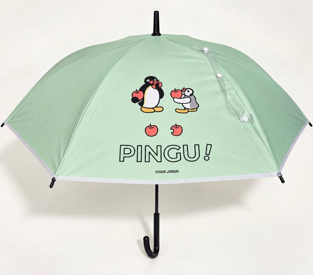 Mint Green Pingu! Cartoon Umbrella (Category: Umbrellas) located in Taguig. Submitted by rosesofpositivity123 (Listing ID 1470713334, Image 1). Description: Cute mint-green umbrella featuring adorable Pingu characters! Perfect for rainy days and adding a playful touch to your style. ☂️🐧.