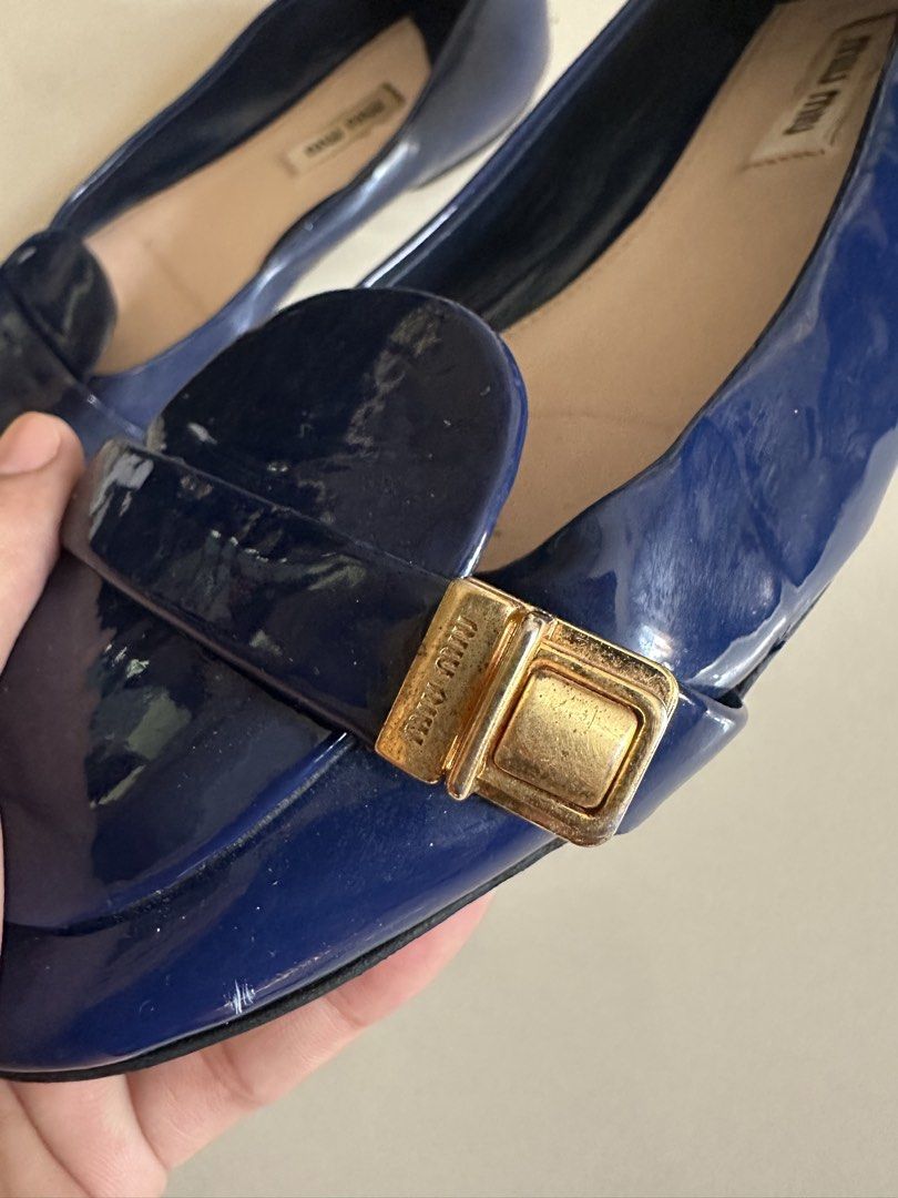 Miumiu Patent Leather Ballet Flats (Category: Announcements) located in Butuan. Submitted by wear.next (Listing ID 1470679654, Image 2). Description: Size 36.5 no inclusions Authentic .