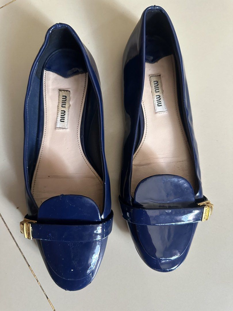 Miumiu Patent Leather Ballet Flats (Category: Announcements) located in Butuan. Submitted by wear.next (Listing ID 1470679654, Image 1). Description: Size 36.5 no inclusions Authentic .