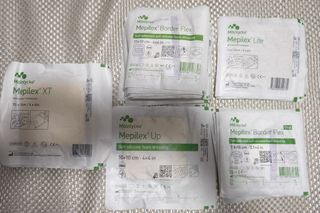 Mölnlycke Mepilex Border Heel Foam Dressing, Health & Nutrition ...