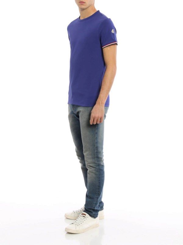 Moncler Embroidered Emblem (Category: Luxury Apparel) located in Cavite. Submitted by onebeancent (Listing ID 1470557602, Image 2). Description: Size: Medium (Men) | L to XL (Women's) Dimension: 19" Width | 28" Length Color: Royal blue Color Rate: 10/10 Issue: Cut neck tag only Condition: Like new pa‼️ Price: 980php Additional Shipping Fee (J&T Small Pouch) 75php Luzon 100php visayas 120php mindanao.