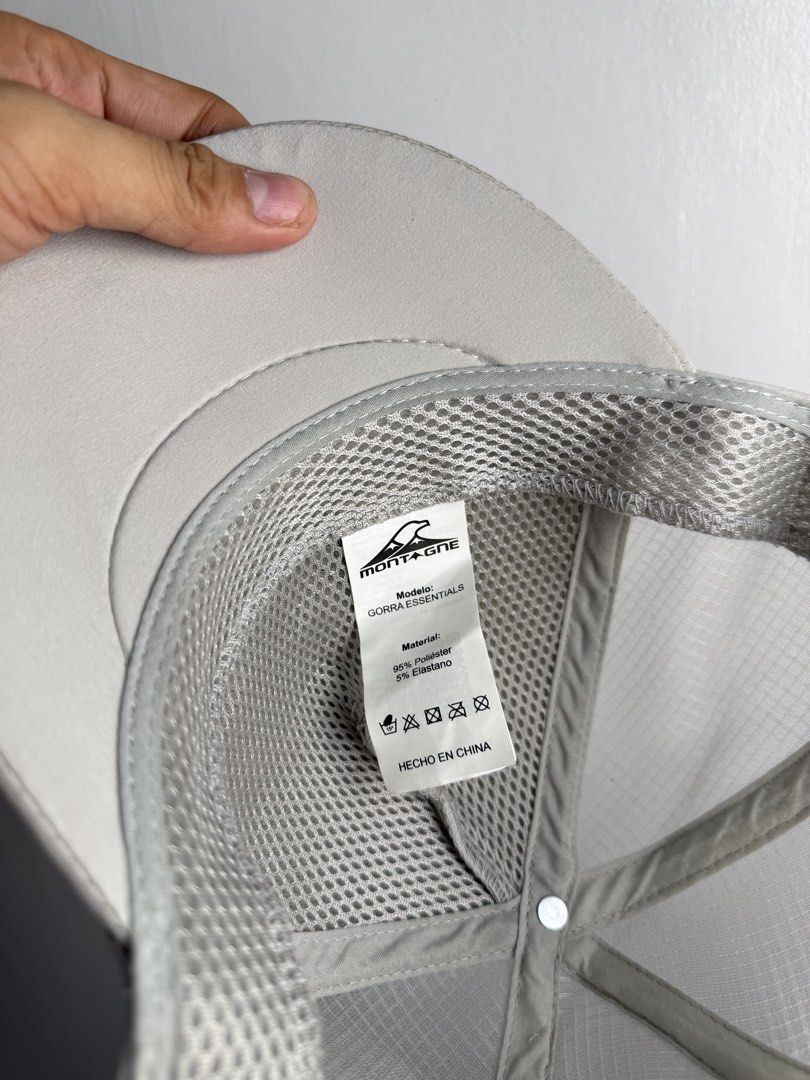Montagne cap (Category: Caps & Hats) located in Daraga. Submitted by casualthread (Listing ID 1470697653, Image 3). Description: Authentic Minimal dirt washable 10/10 like new Crispy Adult size .