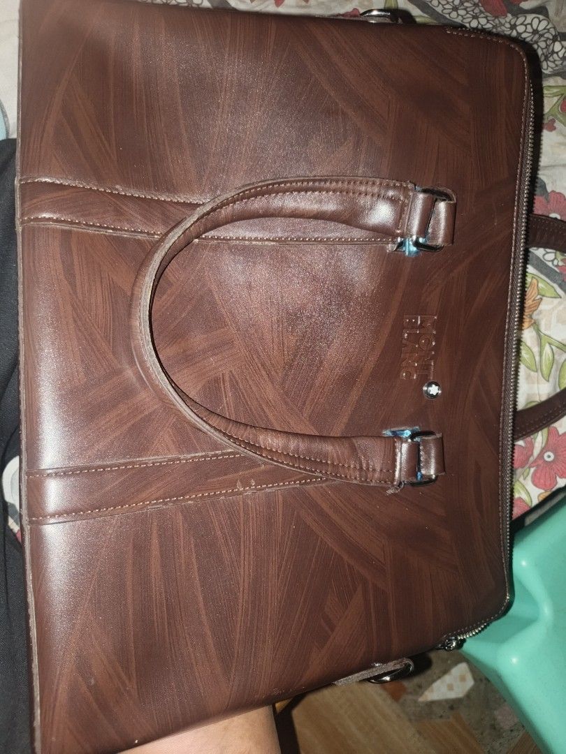 MontBlanc Laptop Bag (Category: Luxury Bags & Wallets) located in Manila. Submitted by topazcrunch (Listing ID 1470725163, Image 1). Description: Negotiable price, Iloilo area only..