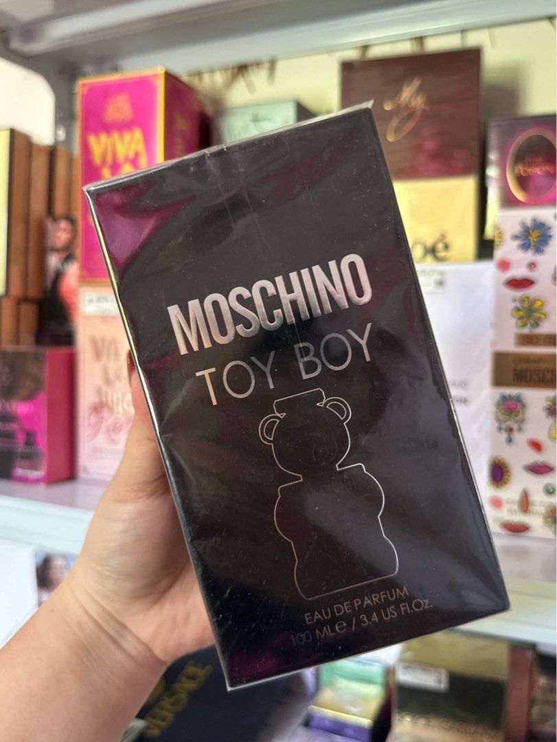 MOSCHINO TOY BOY EDP (Category: Fragrance & Deodorants) located in Quezon City. Submitted by embereshop2 (Listing ID 1470557525, Image 1). Description: 📌Please read the last image carefully - all details are already provided. ❗️Offers below the regular price will no longer be entertained. Thank you for understanding. 💰 Mode of Payment (MOP): GCash 📦 Mode of Delivery (MOD): Lalamove – Same-day delivery (5 PM cut-off) J&T – Same-day delivery (3 