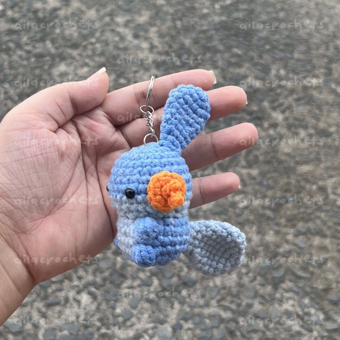 [MTO] Pokemon - Gen 3 Starters (Mudkip, Torchic, Treecko) crochet keychains (Category: Handmade Craft) located in Pasig City. Submitted by ailacrochets (Listing ID 1470596825, Image 3). Description: – milk cotton – open for bulk – ₱200 ea, ₱550 set – gen 1-10 starters available mop: gcash/bank transfer mod: j&t, ggx, sdd 📍 pasig.