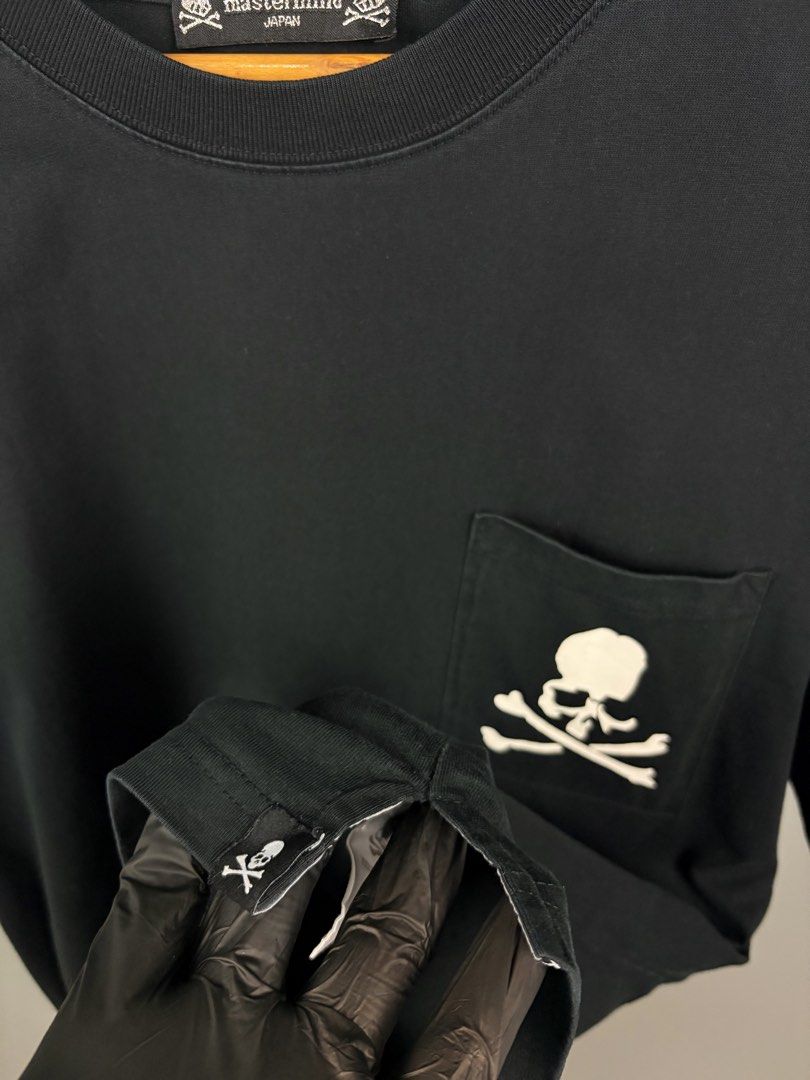 MTRND (Category: Tshirts & Polo Shirts ) located in Manila. Submitted by _remyboyz (Listing ID 1470599748, Image 3). Description: Mastermind JAPAN Measurement Size:XL Width:23 Lenght:29 Color rate:10/10 Condition:Excellent condition Flaw/Issue:None.