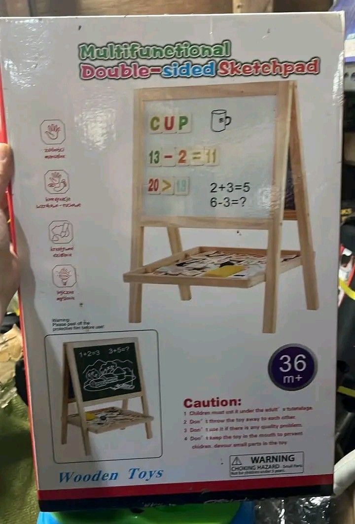 Multifunctional Double Sided Sketchpad (Category: Announcements) located in Quezon City. Submitted by anghies_shop (Listing ID 1470571516, Image 2). Description: .