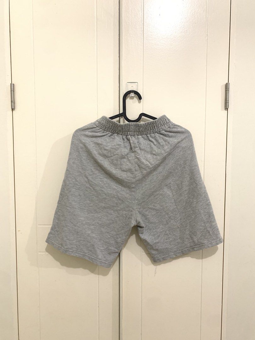 Nanjiren Grey Sweatshorts (Category: Shorts) located in Pasig City. Submitted by lovedbyri (Listing ID 1470692787, Image 2). Description: - Brand: Nanjiren - Color: Grey - Size: F-3 - Material: Soft cotton-blend fabric - Features: Elastic waistband with metal eyelet details, two side pockets - Condition: Clean, worn only a couple of times - Style: Casual, great for lounging or quick errands.
