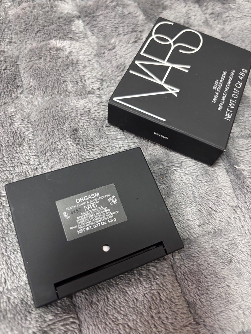 NARS Blush in Orgasm (Category: Makeup) located in Cavite. Submitted by cassy.closet (Listing ID 1470647351, Image 2). Description: NARS powder blush in the classic Orgasm shade. Standard size, net weight 0.17 oz / 4.8 g. Made in Canada. Can pass as brand new, ini-swatch lang.