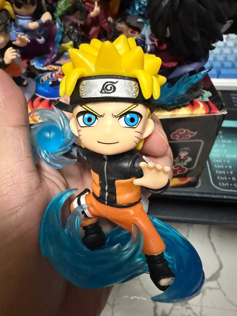 Naruto Anime Chibi Action Figures Collectibles Set (Category: Figurines & Statues) located in Caloocan City. Submitted by silentdragon_931b8a (Listing ID 1470580792, Image 2). Description: - Naruto Shippuden Chibi Figures - Characters: Naruto, Sasuke, Kakashi, Madara, Itachi, Minato - Features dynamic poses with cool transparent effect parts - Highly detailed sculpting and vibrant colors - Perfect for anime collections and desk displays - Brand n