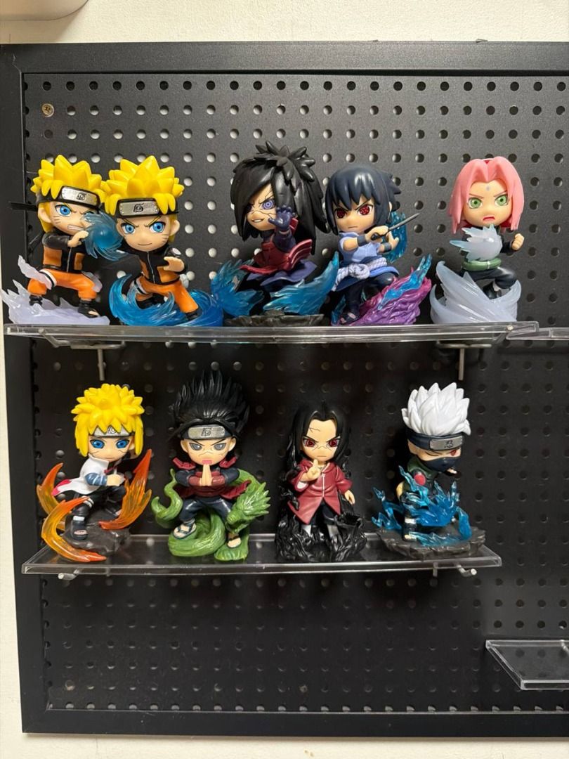 Naruto Anime Chibi Action Figures Collectibles Set (Category: Figurines & Statues) located in Caloocan City. Submitted by silentdragon_931b8a (Listing ID 1470580792, Image 1). Description: - Naruto Shippuden Chibi Figures - Characters: Naruto, Sasuke, Kakashi, Madara, Itachi, Minato - Features dynamic poses with cool transparent effect parts - Highly detailed sculpting and vibrant colors - Perfect for anime collections and desk displays - Brand n