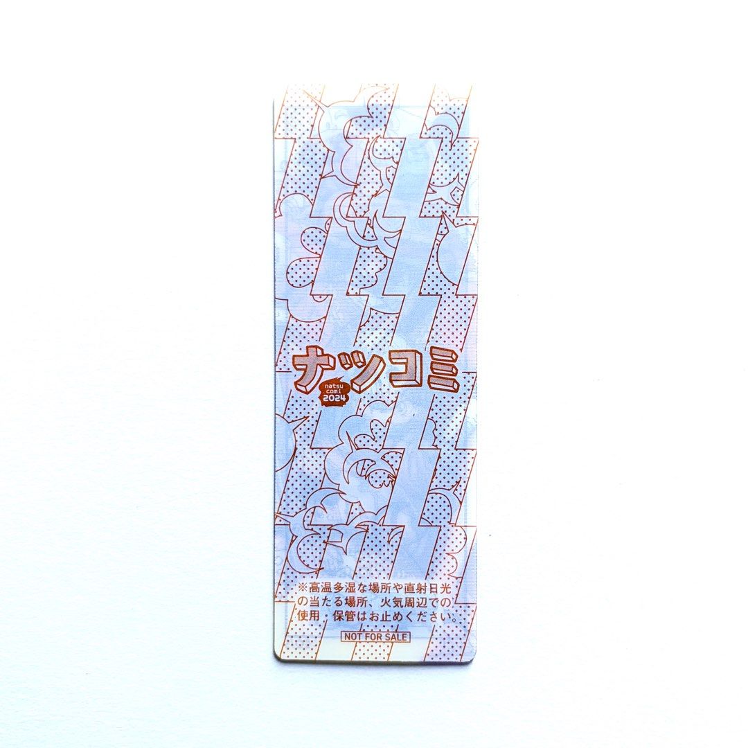 Natsucomi 2024 One Piece Lenticular Bookmark (Category: Art & Prints) located in Santa Rosa. Submitted by shikaricollectibles (Listing ID 1470586982, Image 2). Description: Natsucomi 2024 One Piece Lenticular Bookmark ₱200 each.
