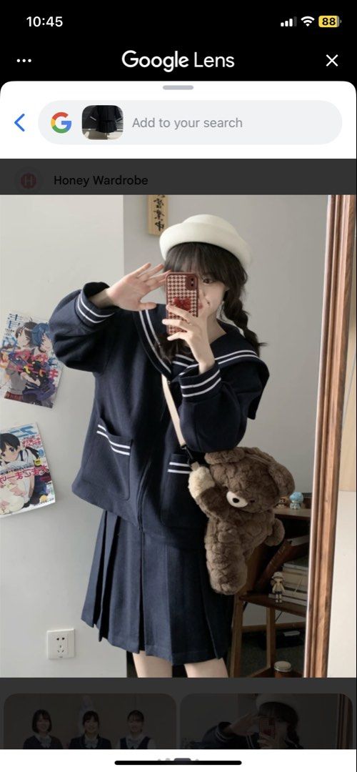 Navy Costume (Category: Babies & Kids Fashion) located in Caloocan City. Submitted by discusonlineshop (Listing ID 1470742600, Image 1). Description: 10-12y.