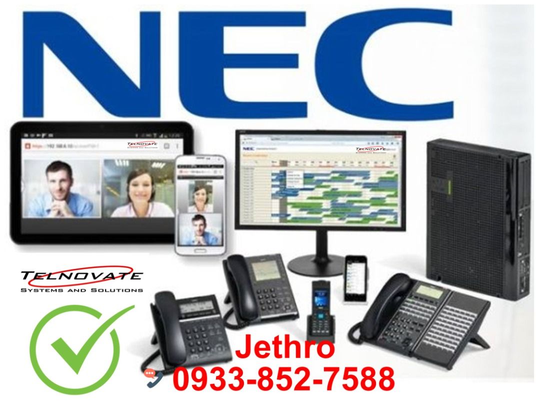 NEC Grandstream Redstone PABX Communication Solutions Intercom telephone ip pbx (Category: Office & Business Technology) located in Pasig City. Submitted by pabx-intercom-solutions (Listing ID 1470607609, Image 2). Description: For more information, please contact: JETHRO MARZAN Mobile: 0933-8527588 (V i b e r) Landline: 8645-9628, 7748-4308 We supply and install NEC PABX Telephone / Intercom Systems for your office, hotel, business, warehouse, m