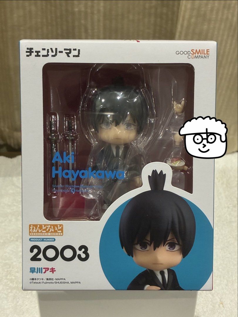Nendoroid 2003 Aki Hayakawa MISB (Category: Figurines & Statues) located in Quezon City. Submitted by tobsm (Listing ID 1470659202, Image 1). Description: For Sale Aki Hayakawa - ₱1,800 ——— Payment Options: - GCash / GoTyme Delivery Options: - Same-Day (Metro Manila only): Grab / Lalamove - Nationwide: LBC Location: New Manila, Q.C. - meetups ok .