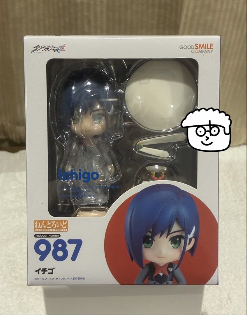 Nendoroid 987 Ichigo MISB (Category: Figurines & Statues) located in Quezon City. Submitted by tobsm (Listing ID 1470655047, Image 1). Description: For Sale Ichigo - ₱2,400 ——— Payment Options: - GCash / GoTyme Delivery Options: - Same-Day (Metro Manila only): Grab / Lalamove - Nationwide: LBC Location: New Manila, Q.C. - meetups ok .