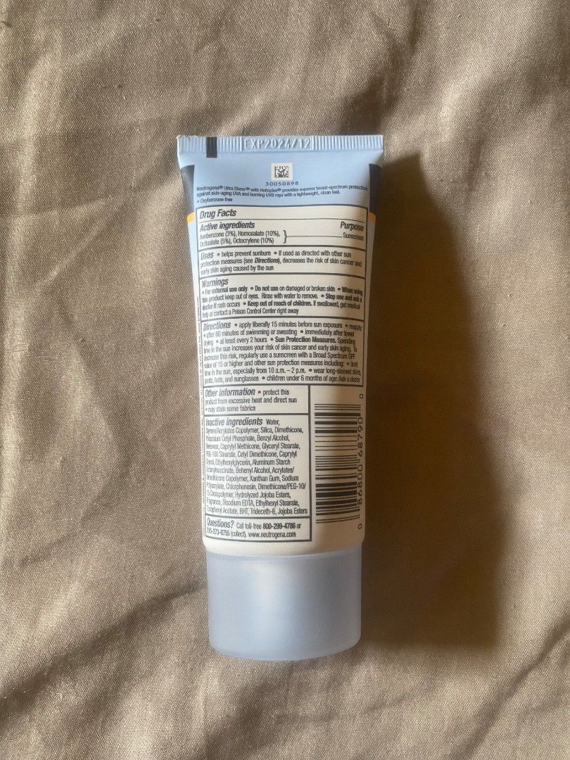 Neutrogena Ultra Sheer Dry-Touch Sunscreen SPF 55 (Category: Face Care) located in Muntinlupa City. Submitted by swiftowl.0cc8ab (Listing ID 1470737448, Image 2). Description: brand new, bought it from watsons 799.