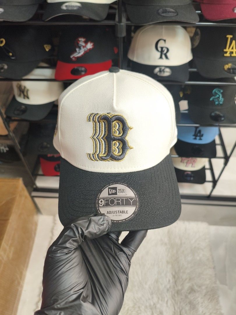 New Era Boston Red Sox Chrome Two Tone 9Forty Adjustable Aframe Cap (Category: Caps & Hats) located in Tagaytay City. Submitted by authenticap (Listing ID 1470608495, Image 1). Description: .