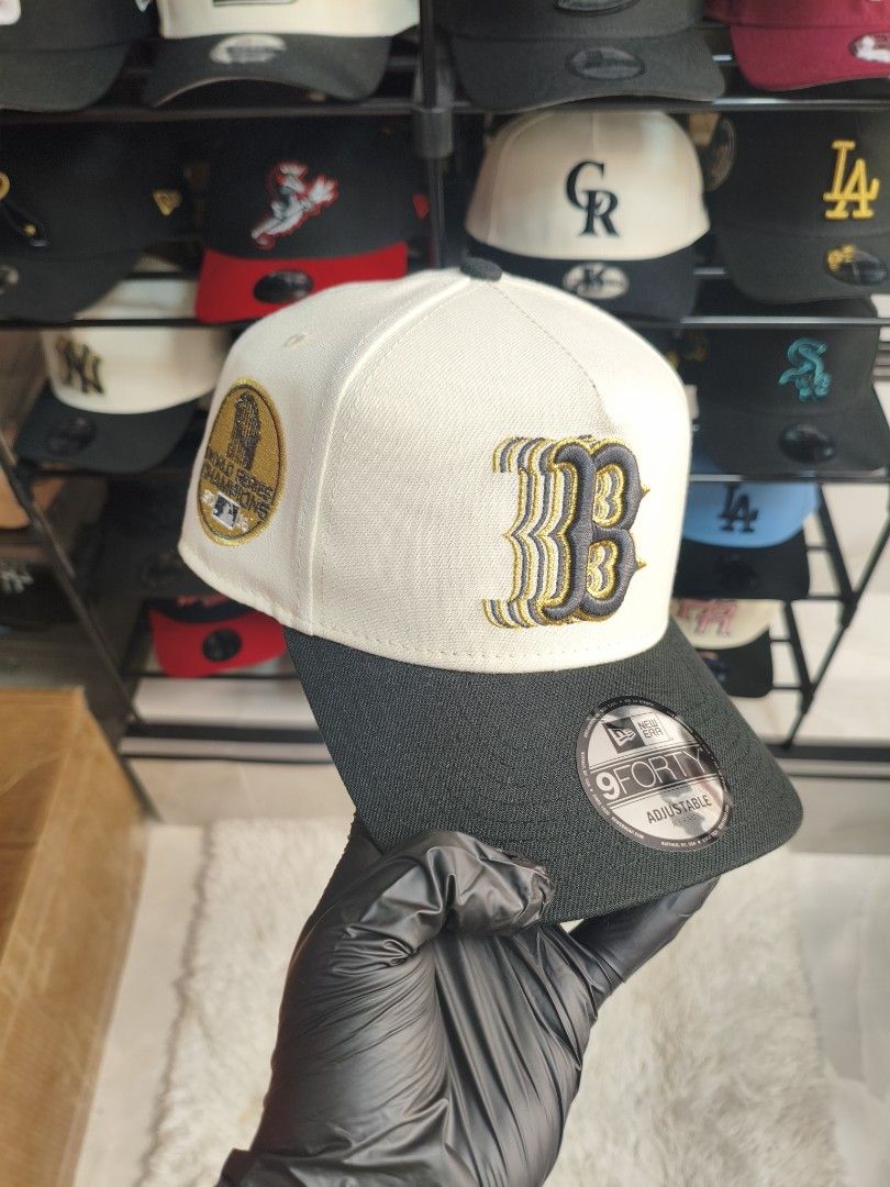 New Era Boston Red Sox Chrome Two Tone 9Forty Adjustable Aframe Cap (Category: Caps & Hats) located in Tagaytay City. Submitted by authenticap (Listing ID 1470608495, Image 2). Description: .