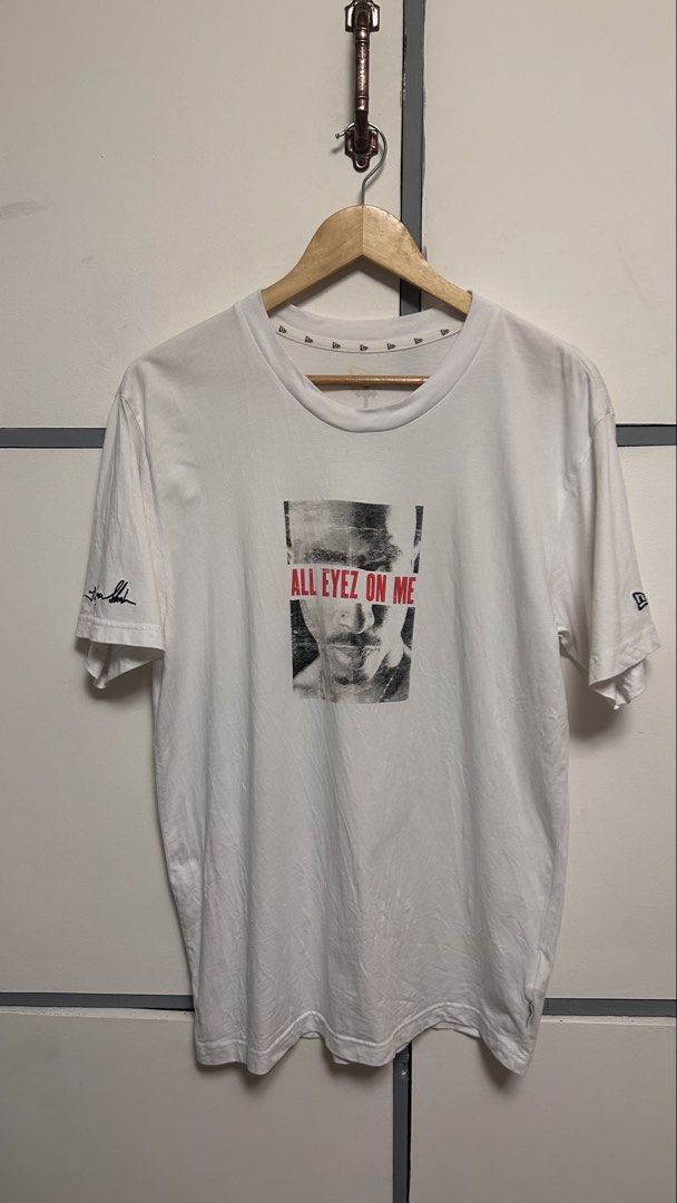 New Era c Tupac (Category: Activewear) located in Jordan. Submitted by pareng_j0mar (Listing ID 1470696279, Image 1). Description: Size Large Width 22 Length 28 Like New.