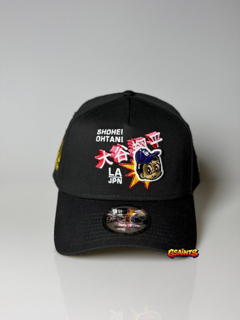 New Era Los Angeles Dodgers Ohtani Black 9FORTY | A-Frame | Snapback ...