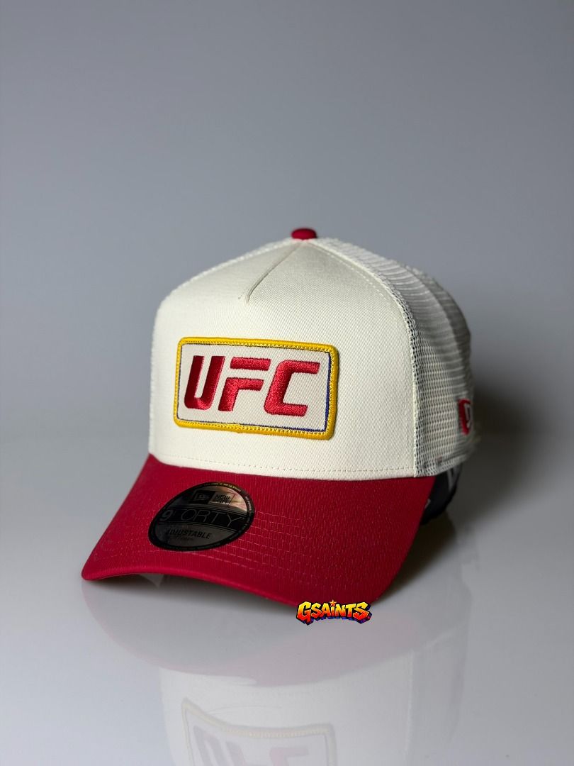 New Era x UFC Two Tone 9FORTY | A-Frame | Snapback (Category: Caps & Hats) located in Marikina City. Submitted by gsaintsmnl (Listing ID 1470689559, Image 1). Description: New Era x UFC Two Tone 9FORTY | A-Frame | Snapback Mid & Rear: 100% Cotton | Panels: 100% Polyester Brandnew | 100% Authentic | Below SRP 📍 Marikina City 💵 Cash | GCASH | Bank Transfer | PayPal 🛵 Lalamove | 📦 LBC Nationwide Disclaimer: GSaints is an independent reseller and