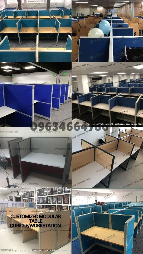 new wall panel dividers office partition furnitures customized (Category: Office Furniture & Fixtures) located in Quezon City. Submitted by abbiedy (Listing ID 1470572220, Image 3). Description: 👉Are you looking for WORKSTATION, MODULAR CUBICLES OFFICE PARTITION, and OFFICE FURNITURE SUPPLIER? LTSDECO Furniture, is direct supplier, manufacturer, and trusted provider of high quality, affordable and durable modular office divider partition, home a