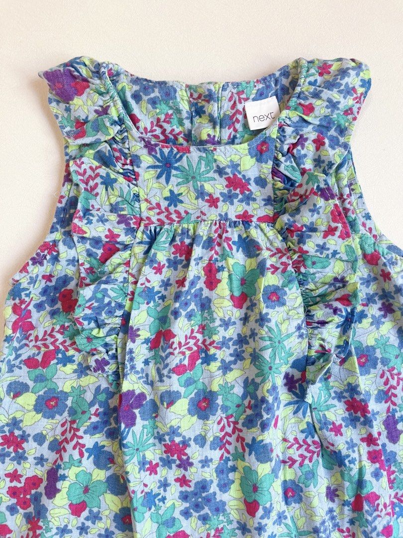 NEXT 🇬🇧 linen summer dress 4-5 Y (Category: Babies & Kids Fashion) located in Bayombong. Submitted by whimsystuff (Listing ID 1470739721, Image 2). Description: .
