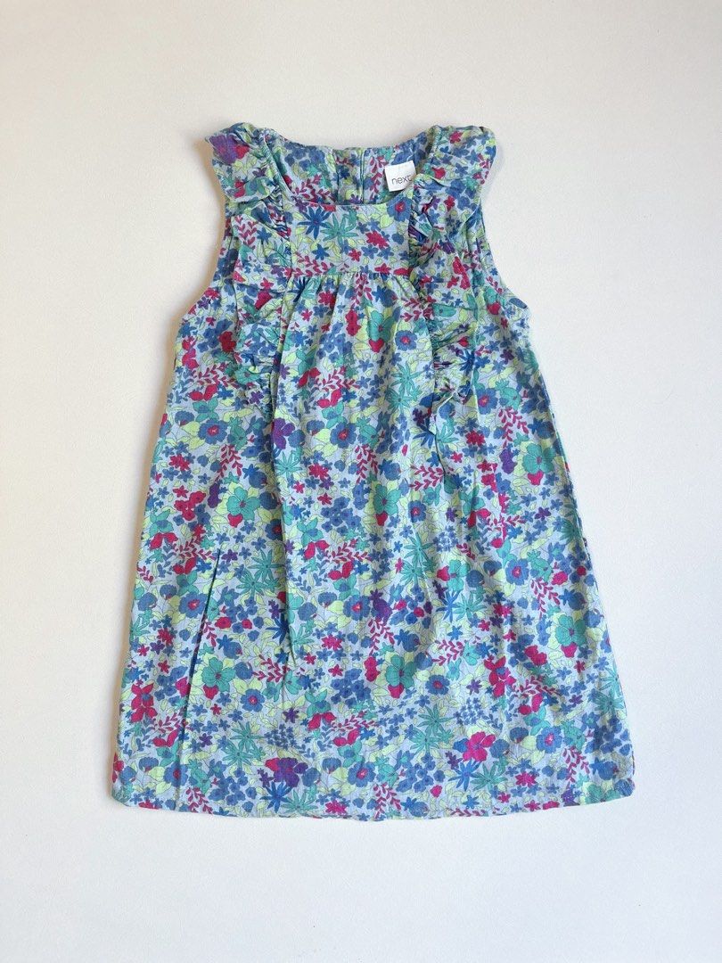 NEXT 🇬🇧 linen summer dress 4-5 Y (Category: Babies & Kids Fashion) located in Bayombong. Submitted by whimsystuff (Listing ID 1470739721, Image 1). Description: .