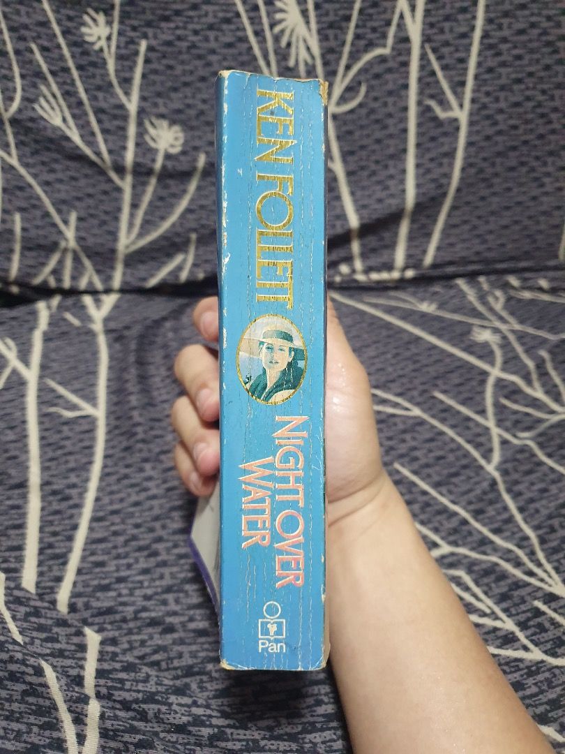 Night Over Water by Ken Follett (Category: Storybooks) located in Bulacan. Submitted by anthony_b01 (Listing ID 1470602607, Image 2). Description: - Night Over Water by Ken Follett - Mass Market Paperback - 30 pesos only Rfs: Decluttering space Location: SJDM, Bulacan Courier: Lalamove or J&T delivery.