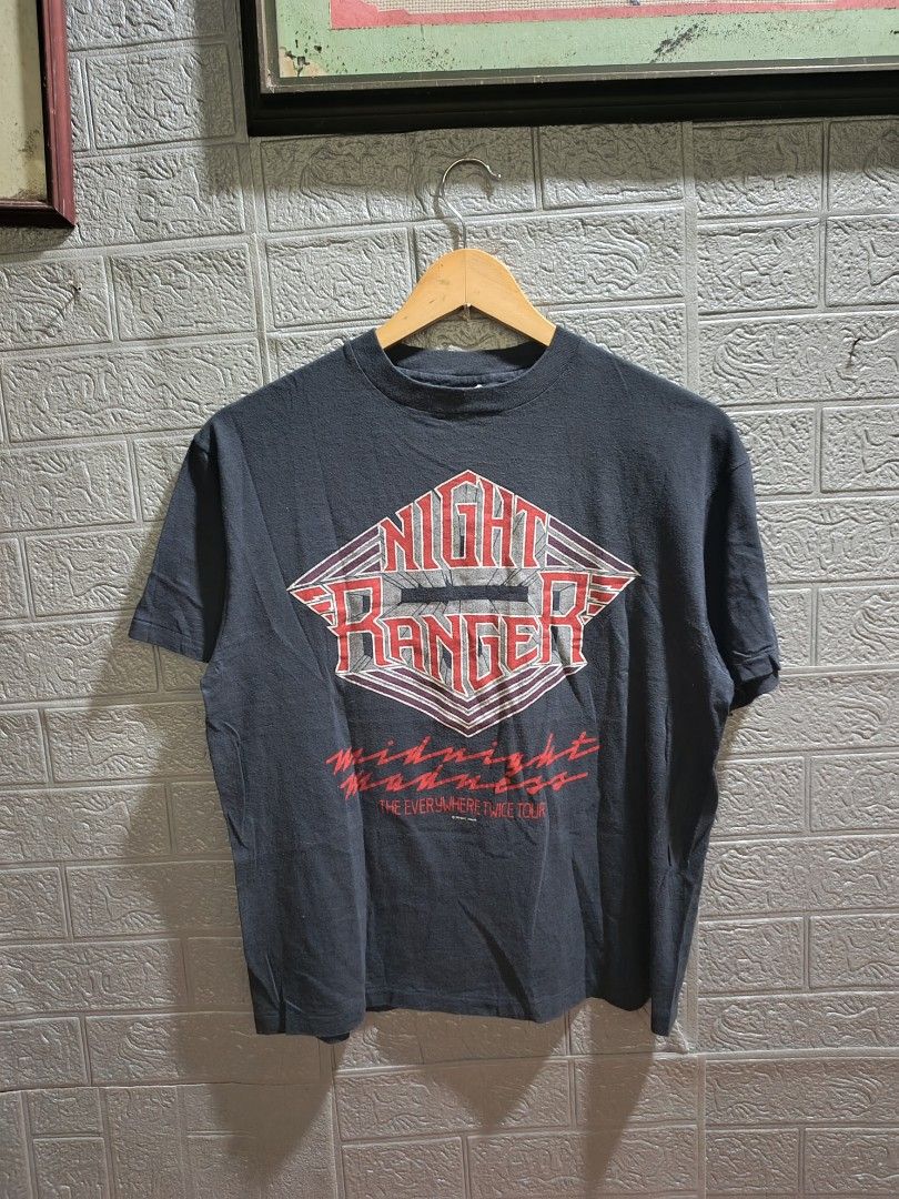 NIGHT RANGER MIDNIGHT MADNESS (Category: Activewear) located in Calabanga. Submitted by just-thrift (Listing ID 1470697879, Image 1). Description: NIGHT RANGER MIDNIGHT MADNESS ‎SINGLE STITCH ‎GOOD CONDITION ‎COLOR RATE: 8.5/10 ‎DIMES:19/21.5 ‎.