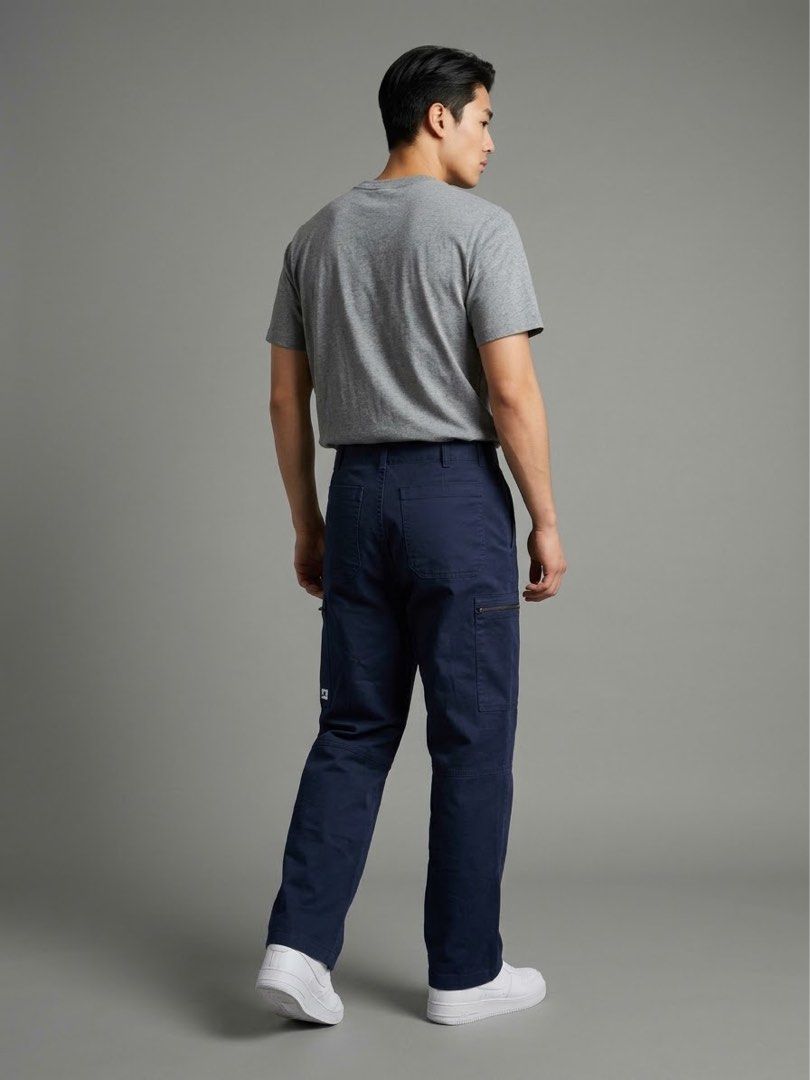 Nike cargo pants (Category: Chinos) located in Manila. Submitted by brightcloud_25 (Listing ID 1470602445, Image 2). Description: Nike cargo pants (Navy blue) Fit 30 up to 32 Lenght 39 Excellent condition 750 + sf.