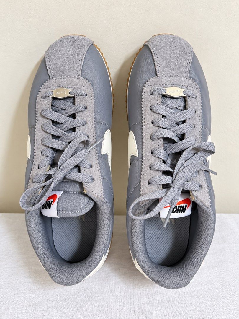 Nike Cortez (Category: Sneakers) located in Quezon City. Submitted by fairly_curated (Listing ID 1470624907, Image 1). Description: Authentic Nike Cortez Color: grayish Bought in Nike UPTown Center.