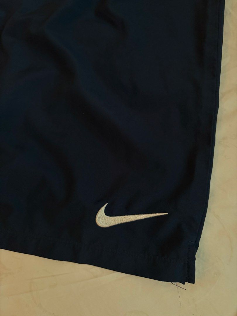 Nike Dri-FIT Navy Blue Shorts (Category: Shorts) located in Manila. Submitted by shizkeyk (Listing ID 1470699691, Image 2). Description: size: XL condition: used only twice, clean, no issue rfs: decluttering, price is slightly negotiable dm for more deets :).