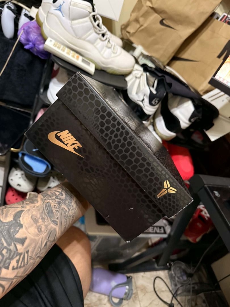 Nike Kobe 5 Protro Coconut Milk (Category: Sneakers) located in Quezon City. Submitted by flipside_thriftshop (Listing ID 1470606045, Image 3). Description: - Brand: Nike Kobe 5 Protro - Colorway: Coconut Milk - Size: US 12 / UK 11 / EUR 46 - Condition: Deadstock, 100% unworn - Inclusions: Complete *DAMAGED BOX*.