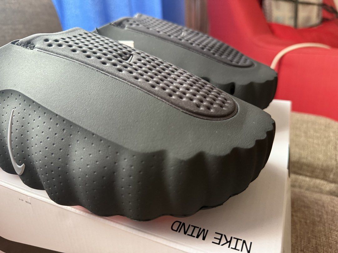 Nike Mind 001 Black Chrome Hyper Crimson (Category: Slippers & Slides) located in Plaridel. Submitted by wacksy020521 (Listing ID 1470602374, Image 2). Description: For Sale Mind 001 Black Chrome Colorways Sizes 10US/44EU, 11US/45EU, 12 US/46EU & 14US.48.5 EU Other sizes available for Pre Order PM me for details Only 1 pair per size only so grab your pair now if you see something you like Pictures in post are already the actual pairs Selling for 