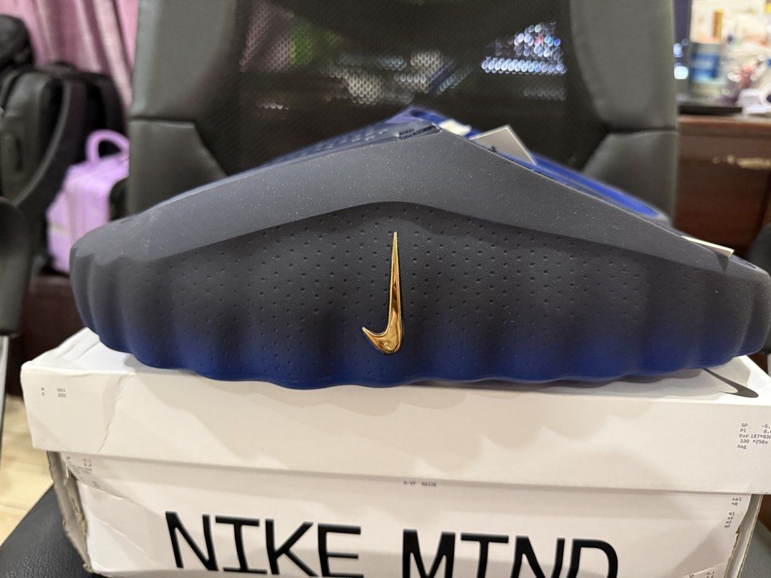 Nike Mind 001 Slides (Category: Slippers & Slides) located in Plaridel. Submitted by wacksy020521 (Listing ID 1470594324, Image 1). Description: For Sale Mind 001 Size 12US/46EU Available colors Blackened Blue, Bone, Black Chrome, Pearl Pink & Triple Black Colorways Only one pair per colorway on hand Item ares in Plaridel Bulacan Meet Ups near Plaridel Bulacan Lalamove and shipping are possible just as long as buyer shoulders the shipping/transpo