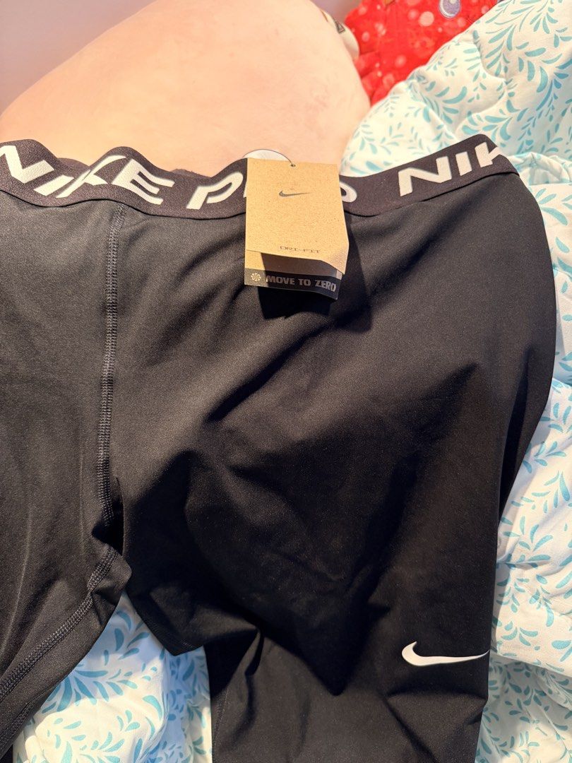 Nike Pro Dri-FIT Black Leggings (Category: Activewear) located in Las Pinas. Submitted by mikokichi (Listing ID 1470593249, Image 1). Description: - Brand: Nike Pro - Style: High-waisted leggings - Size: XXL (90cm waist) - Condition: Brand new with original tags attached 📍Taft Avenue, MNL .