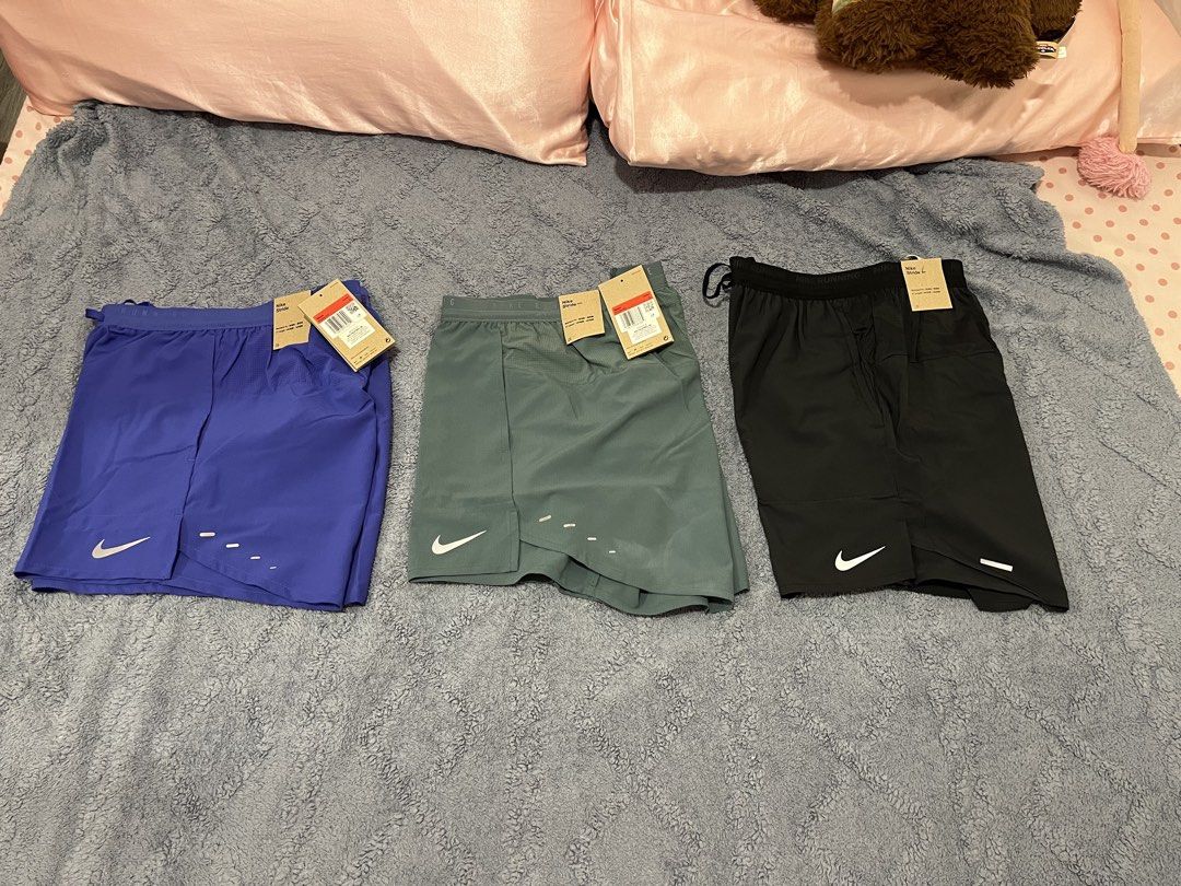 Nike Stride’s running short (Category: Activewear) located in Manila. Submitted by trying2bbttr (Listing ID 1470679443, Image 2). Description: Brand new - bought it for 2.2k Selling price: 1.7k Available size: Medium & Large M: 30-32 waist size L: 32-34 waist size Can give discount if get more than 1.
