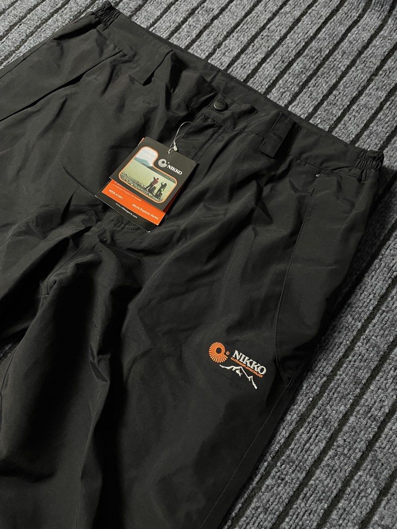 Nikko - World Explorer Pants (Waterproof/Repellent) (Category: Activewear) located in Puerto Princesa. Submitted by palawan.swagdealer (Listing ID 1470703126, Image 3). Description: Condition: New with Tags Issue: Expired coating on ankle zips' Measurements/Dimention: -Waist: 38 -Length: 45 -Thigh: 14 -Leg Openning/Hem: 10.5.