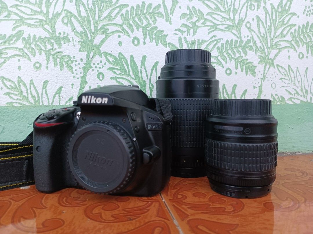 Nikon D3400 (Category: Cameras) located in Baguio. Submitted by alli.b418 (Listing ID 1470638853, Image 1). Description: 📸 NIKON D3400 DSLR CAMERA SET Inclusions: • Nikon D3400 Camera Body • Nikon Kit Lens • Nikon AF NIKKOR 70-300mm f/4-5.6G Zoom Lens • 2 Batteries • 1 Charger ⚠️ ISSUES: • ERR message appears in the viewfinder when pressing the shutter. • LCD screen has no display. 🔧 Sold AS-IS. For repair, troubleshooting, or spare parts. 💰 P