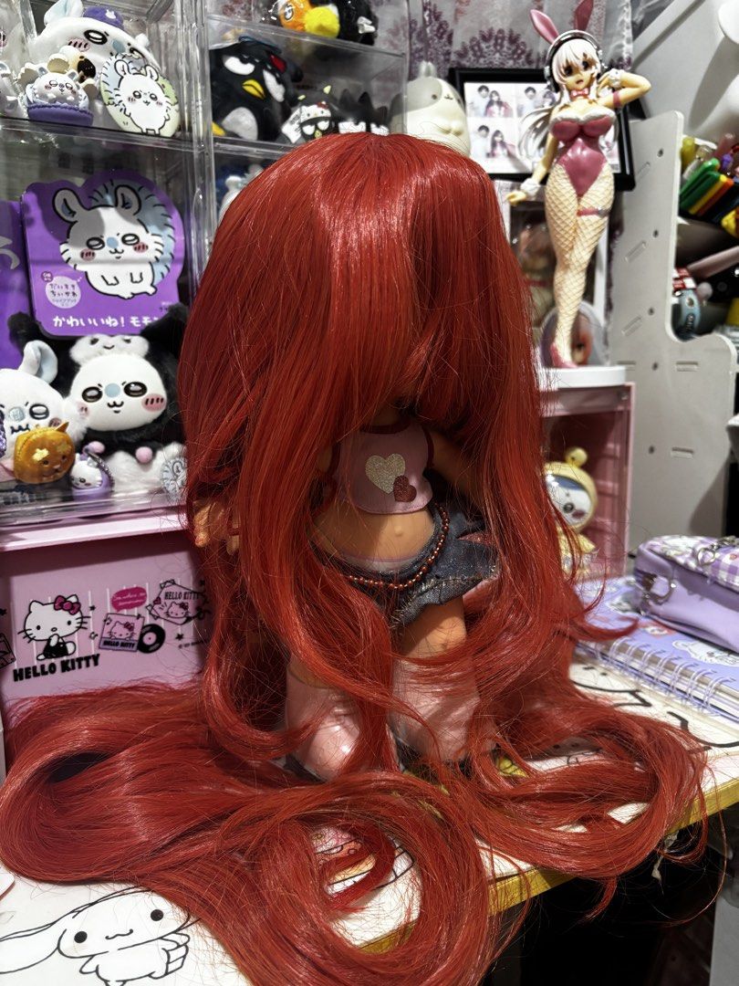 Nilou wig (Category: Hair Accessories) located in Manila. Submitted by nagusamero (Listing ID 1470686379, Image 2). Description: No LP decline if below 600 Used once only No when worn pics All details nandyan na and pics ng wig Manmei brand.