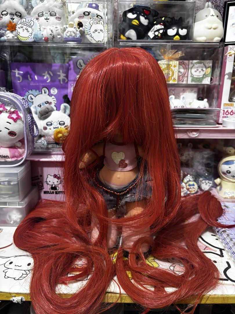 Nilou wig (Category: Hair Accessories) located in Manila. Submitted by nagusamero (Listing ID 1470686379, Image 1). Description: No LP decline if below 600 Used once only No when worn pics All details nandyan na and pics ng wig Manmei brand.