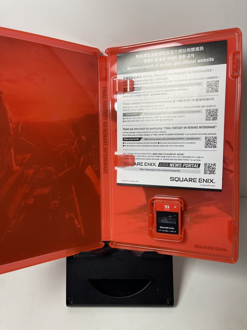 Nintendo Switch 2 Final Fantasy VII Remake Intergrade ⚔️✨ (Category: Nintendo) located in Pasig City. Submitted by tjfindspreloveditems (Listing ID 1470627895, Image 3). Description: 🎮 FOR SALE 🎮 Nintendo Switch 2 Final Fantasy VII Remake Intergrade ⚔️✨ Excellent condition, like new 💰 ₱1,790 Return to Midgar and join Cloud and Avalanche in this stunning reimagining of the legendary RPG, now on Switch 2! 🎮🔥 📍 Ortigas 🚚 Nationwide shipping v