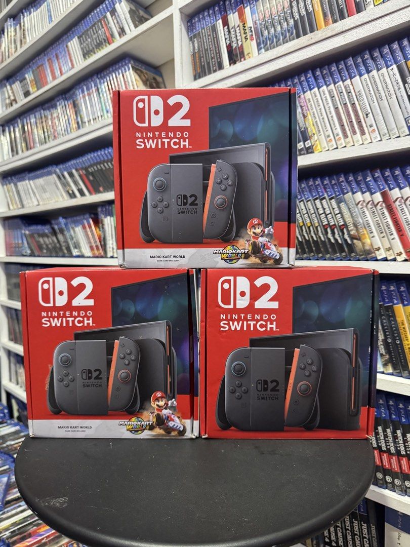 Nintendo Switch 2 (good as new) (Category: PlayStation) located in Manila. Submitted by 828gamingphmnl (Listing ID 1470627960, Image 1). Description: for sale!! nintendo switch 2 3 stocks on hand complete w/ box and inclusions good as new po lahat 25k each we accept walk ins!! cod nationwide 🚚 #828gamingph #ps4 #ps5 #dualshock4 #dualsense #nintendoswitch #switchlite #switcholed #switch2 #playstation.