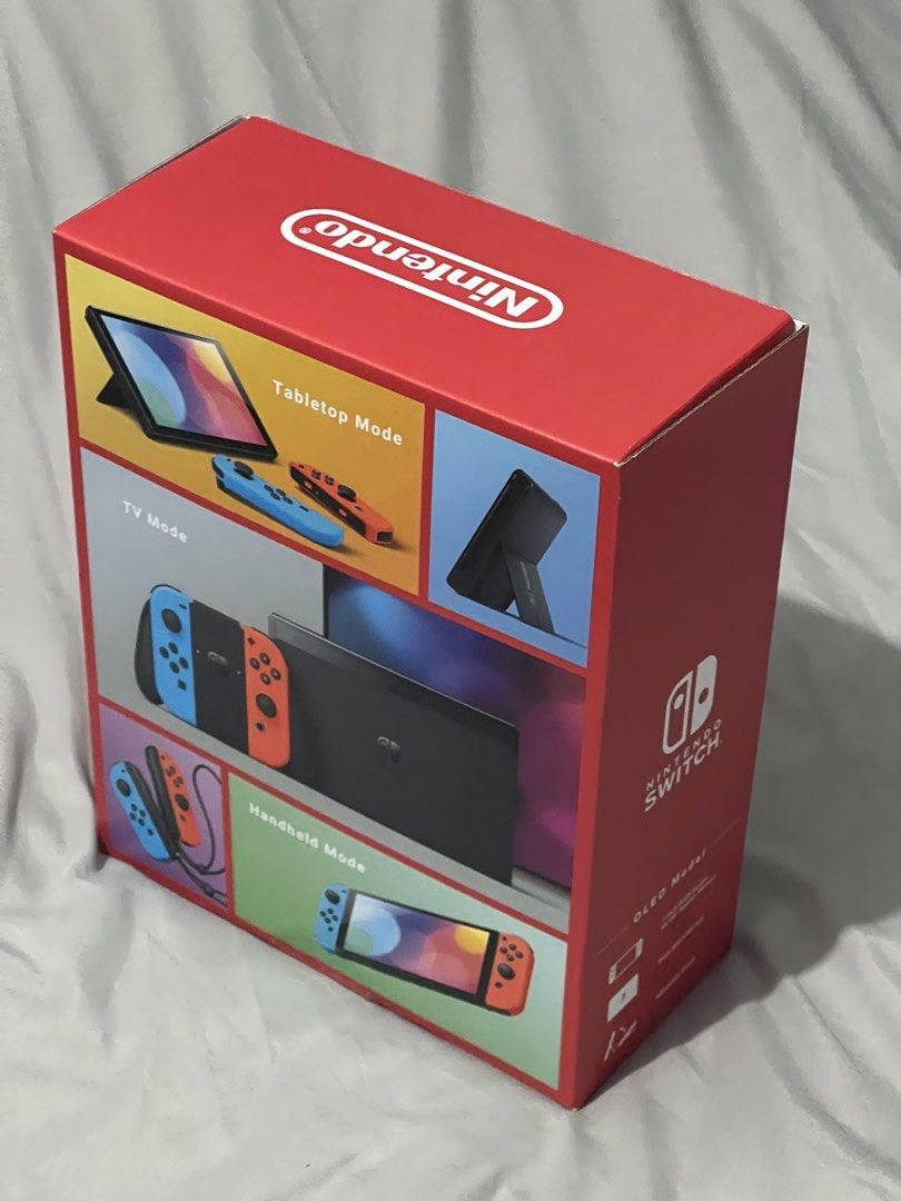 Nintendo Switch OLED Model (Black) (Category: Nintendo) located in General Trias. Submitted by louie_luwi (Listing ID 1470582430, Image 2). Description: [WTS] Nintendo Switch OLED Console (Brand Mew Sealed Condition!) Condition: 10/10 - Brand New Reason for selling: Extra Purchased What’s Included: Nintendo Switch OLED Console Joy-Cons (Left & Right) OLED Dock with LAN port Joy-Con Grip & Straps Original AC Adapter & HDMI Cable Key Specs: 7.0-inc