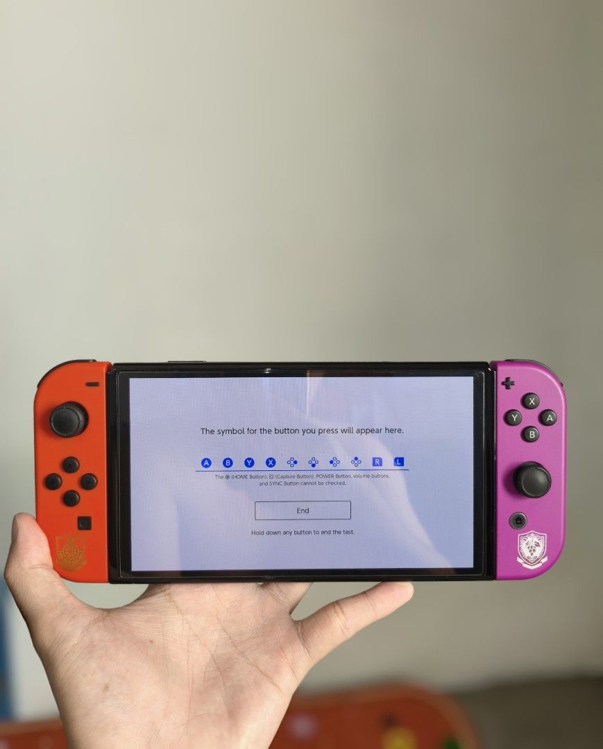 Nintendo Switch OLED Pokemon Scarlet & Violet Edition + Complete Accessories & Box (Category: Nintendo) located in Navotas City. Submitted by alexissedi68303 (Listing ID 1470592923, Image 2). Description: FOR SALE: Nintendo Switch OLED Pokemon Scarlet & Violet Edition + Complete Accessories & Box Condition: 9/10 P9,490.00 Only Inclusions: ✅OLED tablet ✅Original Joy-cons ✅Original Joy-con straps & Original Grip ✅Original Dock & Original HDMI ✅Orig